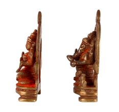 Brass Laxmi Ganesha Statue For Diwali Puja