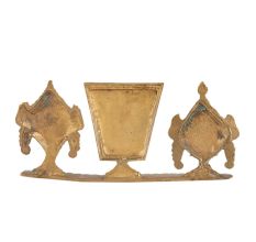 Brass Shankhu and Chakra Idol