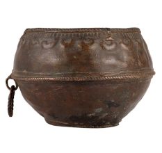 Carved Brass Dhokra Tribal Bowl