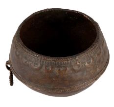 Carved Brass Dhokra Tribal Bowl