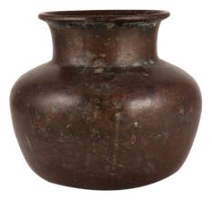 Ancient Bass Indian Hindu Lota Water Pot