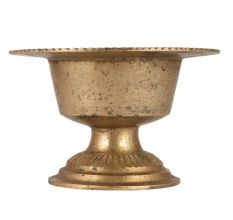 Metal Bowl Vase For Flower Display