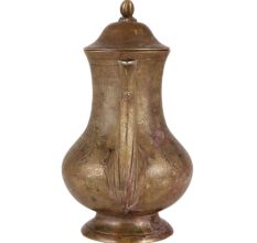 Brass Arabic Style Tea Pot In Antique Finish