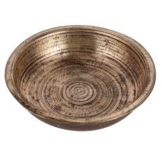 Round Self Rimming Brass Bowl
