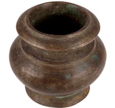 Brass Solid Brass Water Pot In Patina Finish