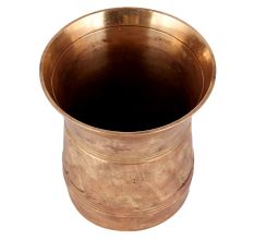 Brass Tumbler Glass In Antique Finish
