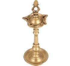 Vintage Used Oil Lamp Stand