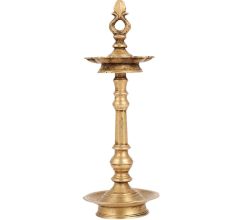 Vintage Used Oil Lamp Stand