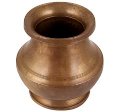 Vintage Holy Water Pot Plain South Indian Art