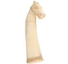 Horse Head Bone Door Handle