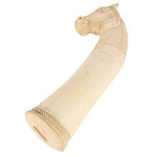 Horse Head Bone Door Handle