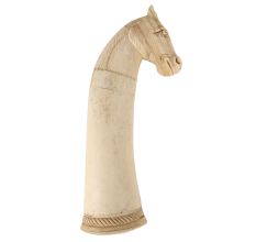 Horse Head Bone Door Handle
