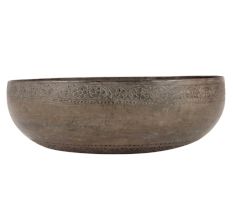 Decorative Metal Bowl With patina Finish