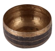 Old Brass Singing bowl With Black Finish