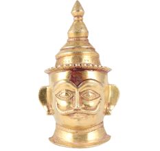 Vintage Lord Muniswaran God Shiv Face