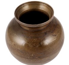Vintage Holy Water Pot Round Plain