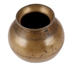 Vintage Holy Water Pot Round Plain
