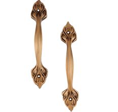 Brass French Kitchen Cabinet Small Handles In Pair