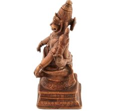 Brass Red Narsimha Statue