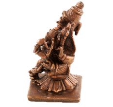 Copper Swami Narsimha Lakshmi Idol