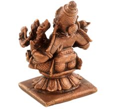 Copper Swami Narsimha Lakshmi Idol