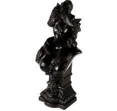 Metal Figurative Bust of Young Women