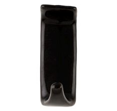 Black Adhesive Wall Hook Made of Premium Ceramic