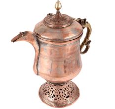 Vintage Copper Kashmiri Samovar In traditional Design