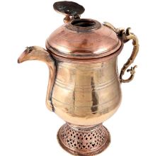 Engraved Copper Kashmiri Samovar Kettle