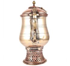 Engraved Copper Kashmiri Samovar Kettle