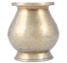Brass Round Water Pot For Decoration