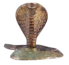 Brass Nag Deevta Showpiece