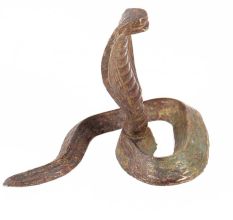 Brass Nag Deevta Showpiece