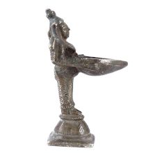 Brass Pavai Villaku Lady Oil Lamp