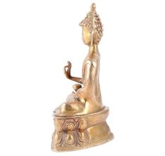 Brass Bhaisajyaguru Medicine Buddha Statue