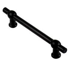 Matte Black Iron Bar Cabinet Pull