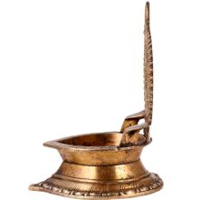Brass Ashta Lakshmi Oil Lamp