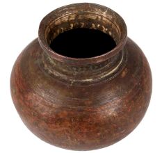 Old Brass Hindu Ritual Water Pot