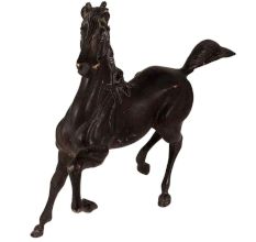 Brass Horse Statue Farmhouse Decor