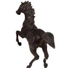 Brass Horse Statue Farmhouse Decor