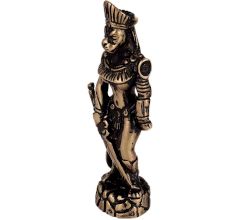 Brass Monkey Warrior Sculpture