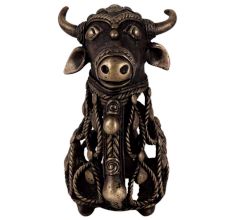 Brass Decorative Dhokra Nandi Statue