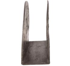 English Couple Engraved Silver Metal Napkin Holder