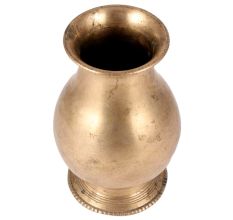 Golden Brass Ceremonial Pot