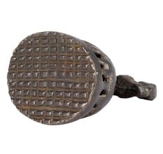 Brass Squirrel Figurine Skin Foot Scrubber