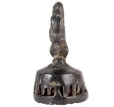 Brass Squirrel Figurine Skin Foot Scrubber