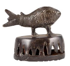 Fish Foot and Skin Scrubber In Dark Finish