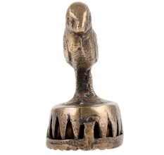 Golden Brass Sparrow Shape Foot Scrubber