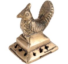 Brass Peacock  Skin And Foot Scrubber