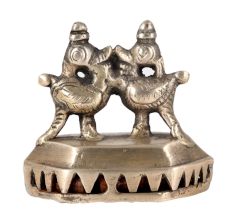 Old Brass Foot And Skin Scrubber
